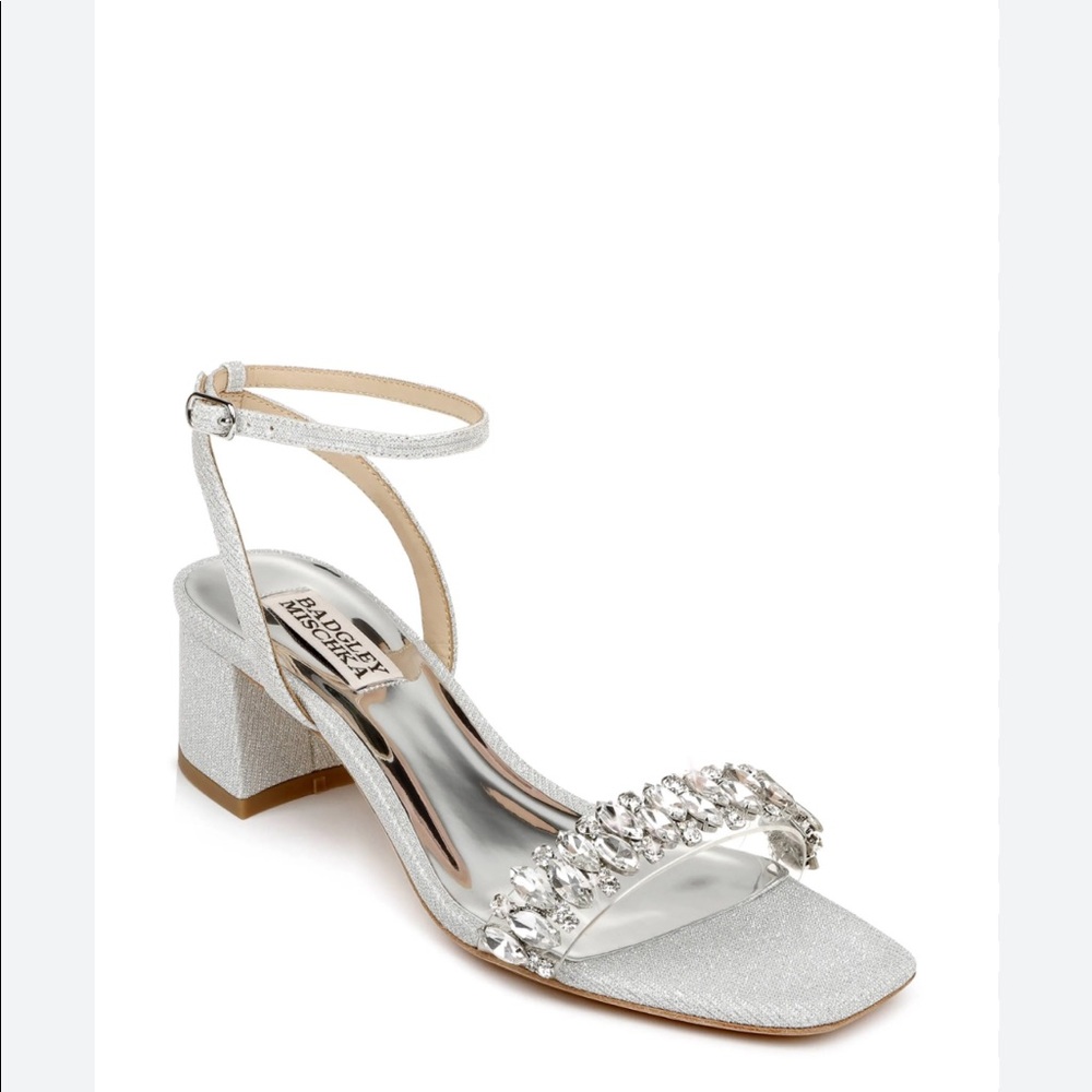Badgley Mischka Harlow Sandal Wedding Shoes 7.5